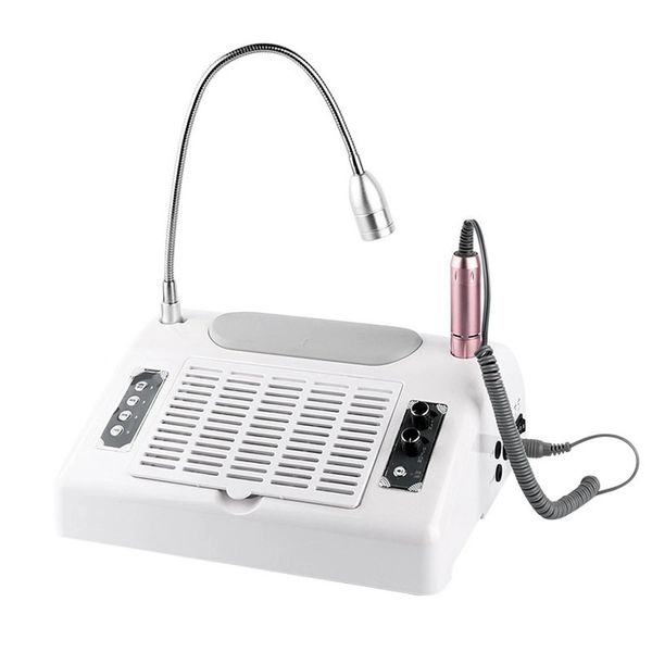 Multi-Functional Nail Polisher, Heat Lamp And Vacuum Cleaner