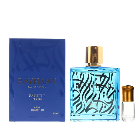 Rayhaan - Pacific for Him EDP - 100ml + Perfume Oil Image