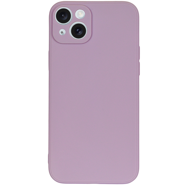 Solid Light Purple - Phone Case with Pro Camera - Iphone 15 Plus