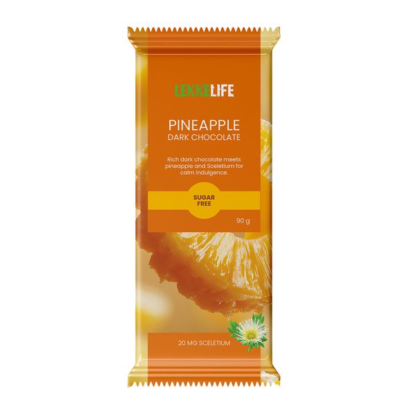 LekkeLife Sceletium Pineapple Dark Chocolate (Single)