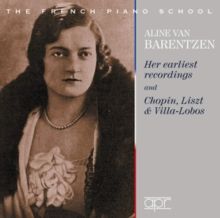 Aline Van Barentzen: Her Earliest Recordings (CD / Album)