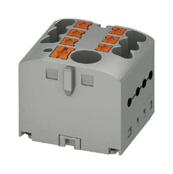 Phoenix Contact (PTFIX 6/6X2,5 GY) Panel Mount Barrier Terminal Block