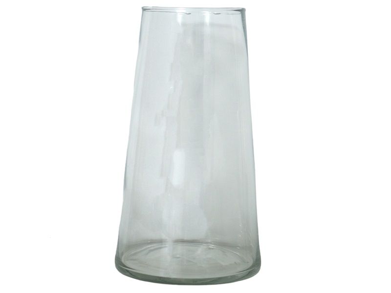 Vase Conical Shape Glass