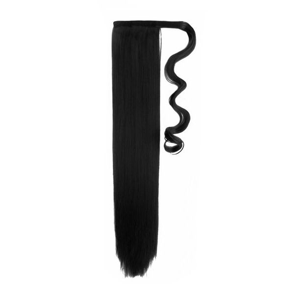 Self-Fastening Wrap Straight Ponytail 55cm