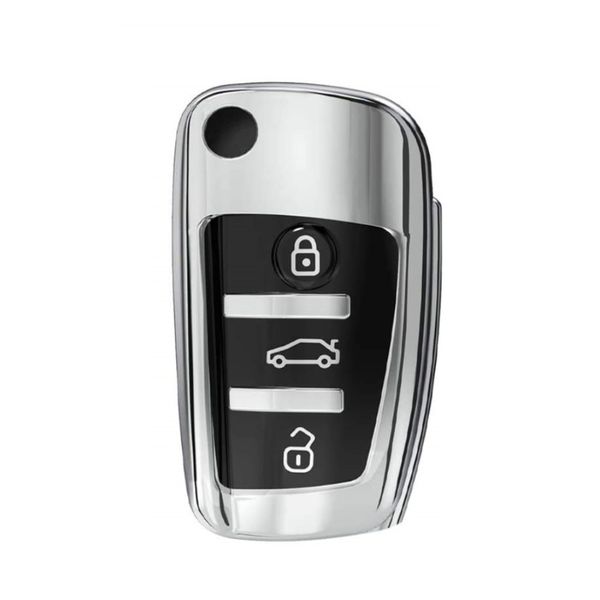 TPU Key Cover for Audi Flip Key