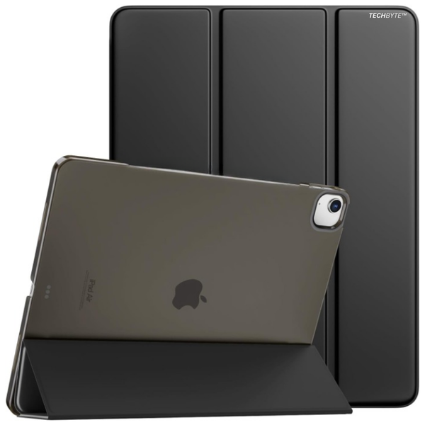 TechByte Smart Case &amp; Stand for iPad Air 13" - M2/2024 - Smart Cover -Black
