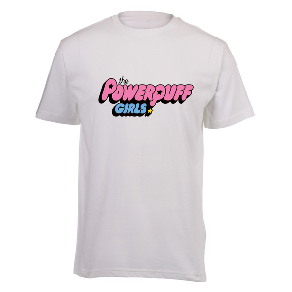 Kids White Short Sleeve T-shirt - The Powerpuff Girls