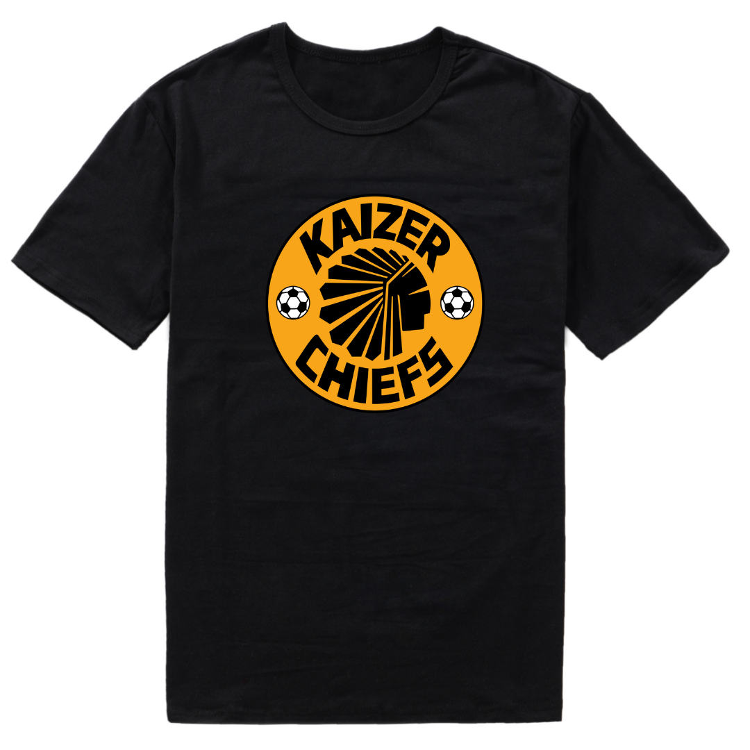 Katz Designs - Black Short Sleeve T Shirt - Kaizer Chiefs | Shop Today ...