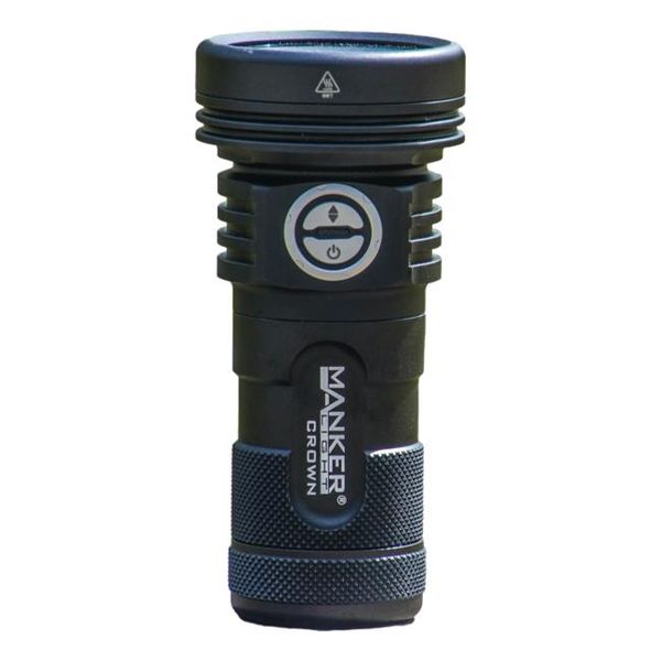 Manker Crown, 5000 Lumen, 900m throw rechargeable flashlight