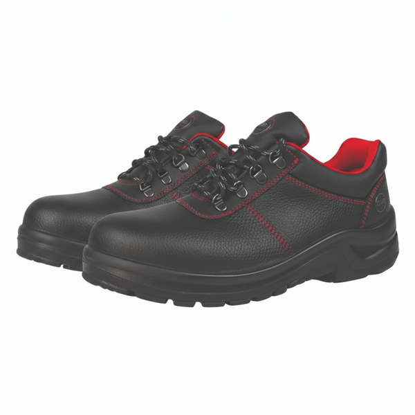 Konga Black Safety Shoes Size 12 - Slip Resistant &amp; Impact - 2 Pack