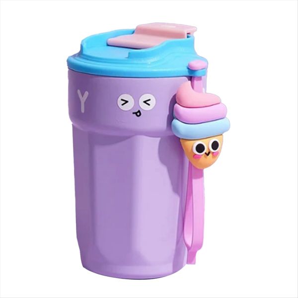 450ML Creatives Coffee Cup Stainless Steel Coffee Mug Tumbler Leak-Proof Bo