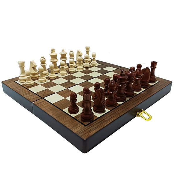Wooden Chess Set - Magnetic 29.5 x 29.5cm