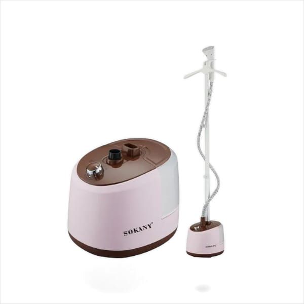 Sokany Pink-Brown Steam Cleaner 2L