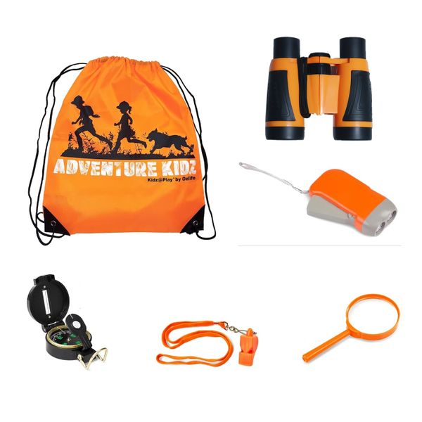 6Pcs Adventure Kidz Outdoor Exploration Kit