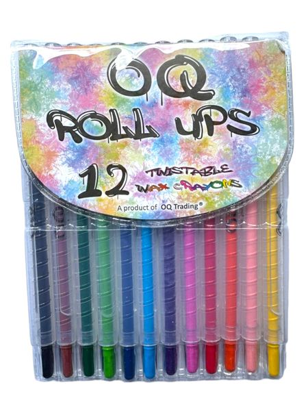 Twist-It Roll Up Crayons - 12 Piece