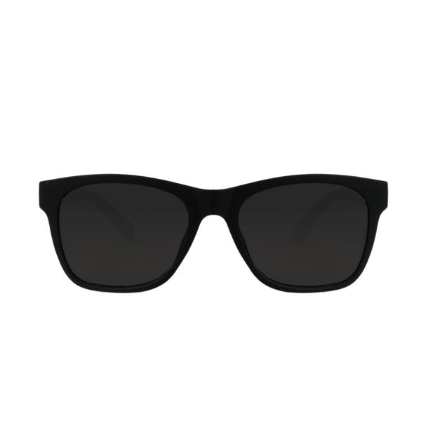 Stern Black Polarised Square Sunglasses