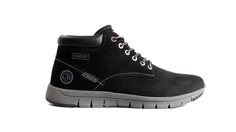 Cotton Belt Oslo NBK Men's Ankle Boots - Black/Grey