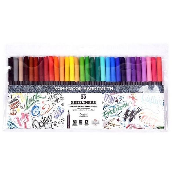 Koh-i-noor Fine Liner 0.3mm 30pc Set