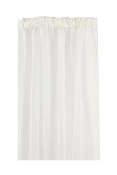 Sheer Lurex Glam Taped Curtain, 230x218cm