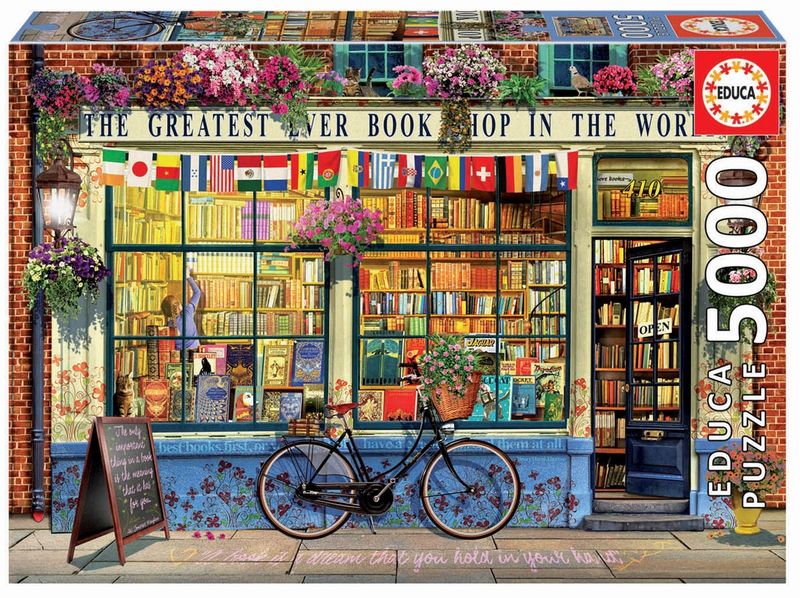 Educa Greatest Bookshop In The World 5000 Piece