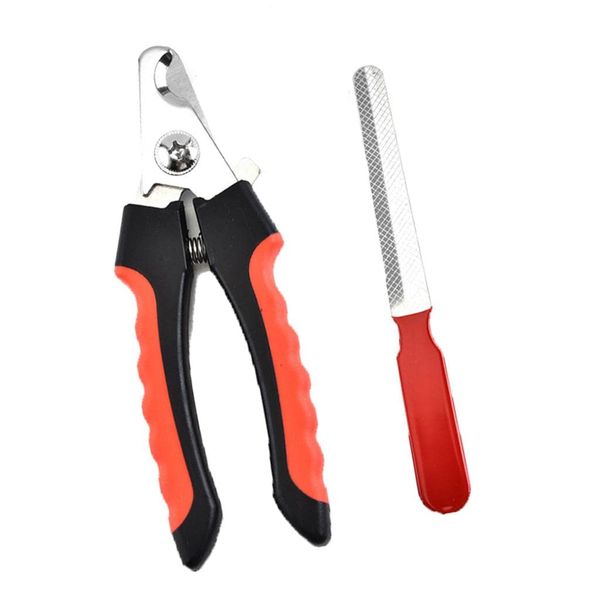 Bark &amp; Bite Stainless Steel Pet Nail Clipper With Nail file