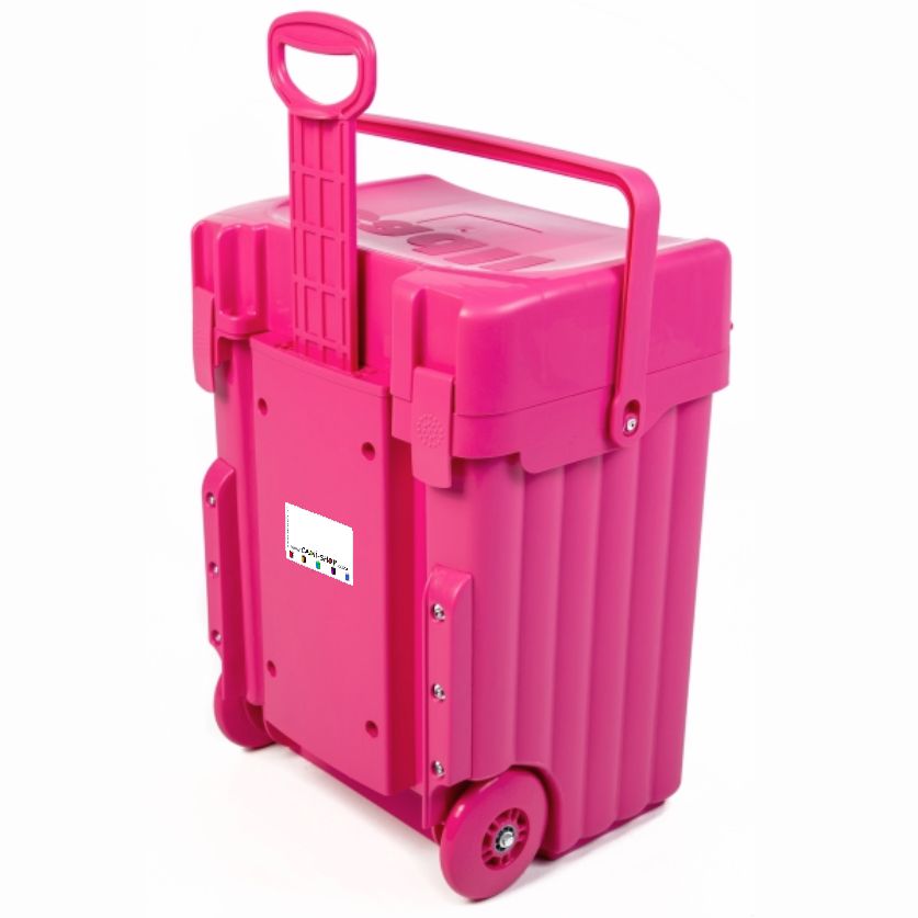 Cadii Bag - CSB-3451 - Pink Body and Trim with Dividers and Lunchbox ...