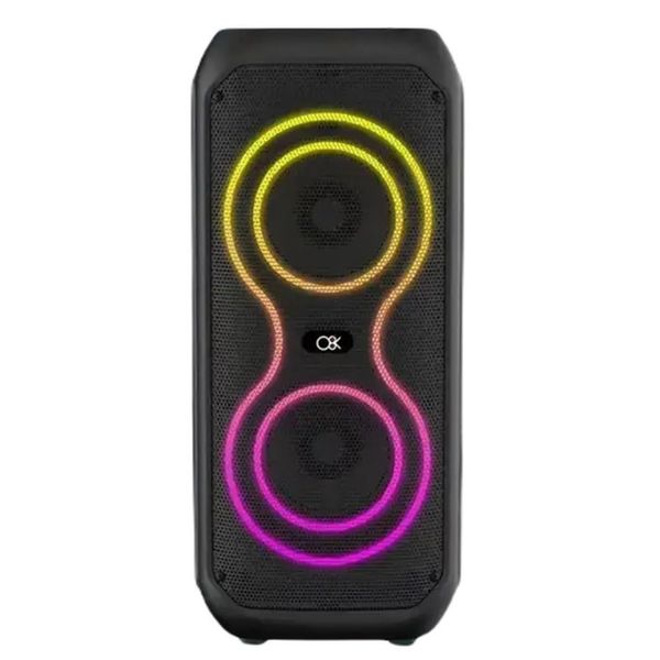 20W Outdoor Rechargeable Speaker with Mic-TF/USB/AUX- 17CM