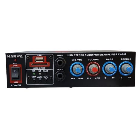 Home Theatre Digital Amplifier Wireless/USB/SD Card/FM/Aux Audio Power AMP Image