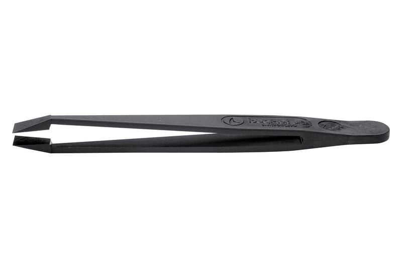 Ideal-Tek (710.SV) Tweezer, General Purpose, Trapezoidal, PVDF Tip