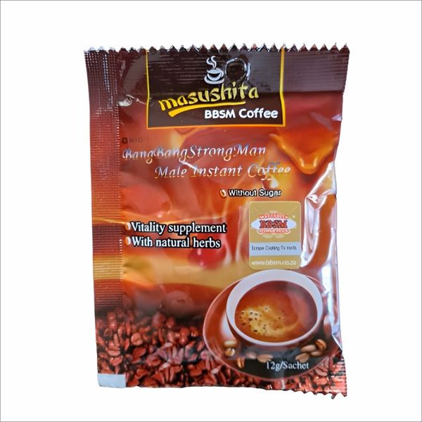 Masushita BBSM Coffee 30g | 7-Days Herbal Libido Booster- work in 30 mins