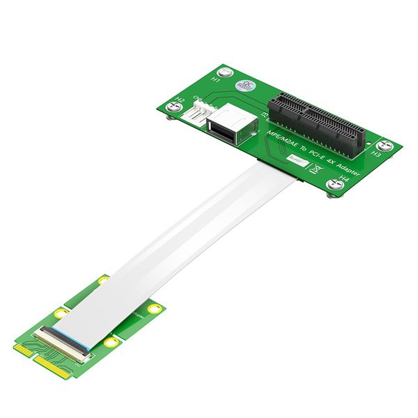 Pci-E To Pci-E X4 Extension Cable Riser Cable with Magnetic Pad B