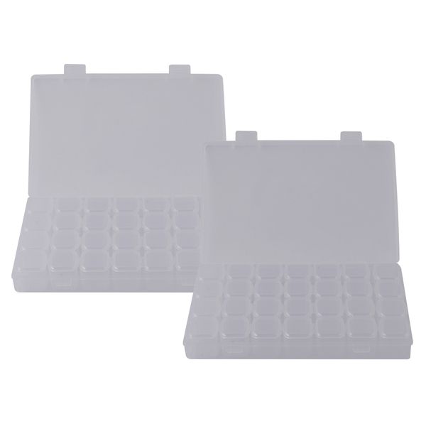 Marco 28-Slot Diamond Painting Storage Organiser [2-Pack]