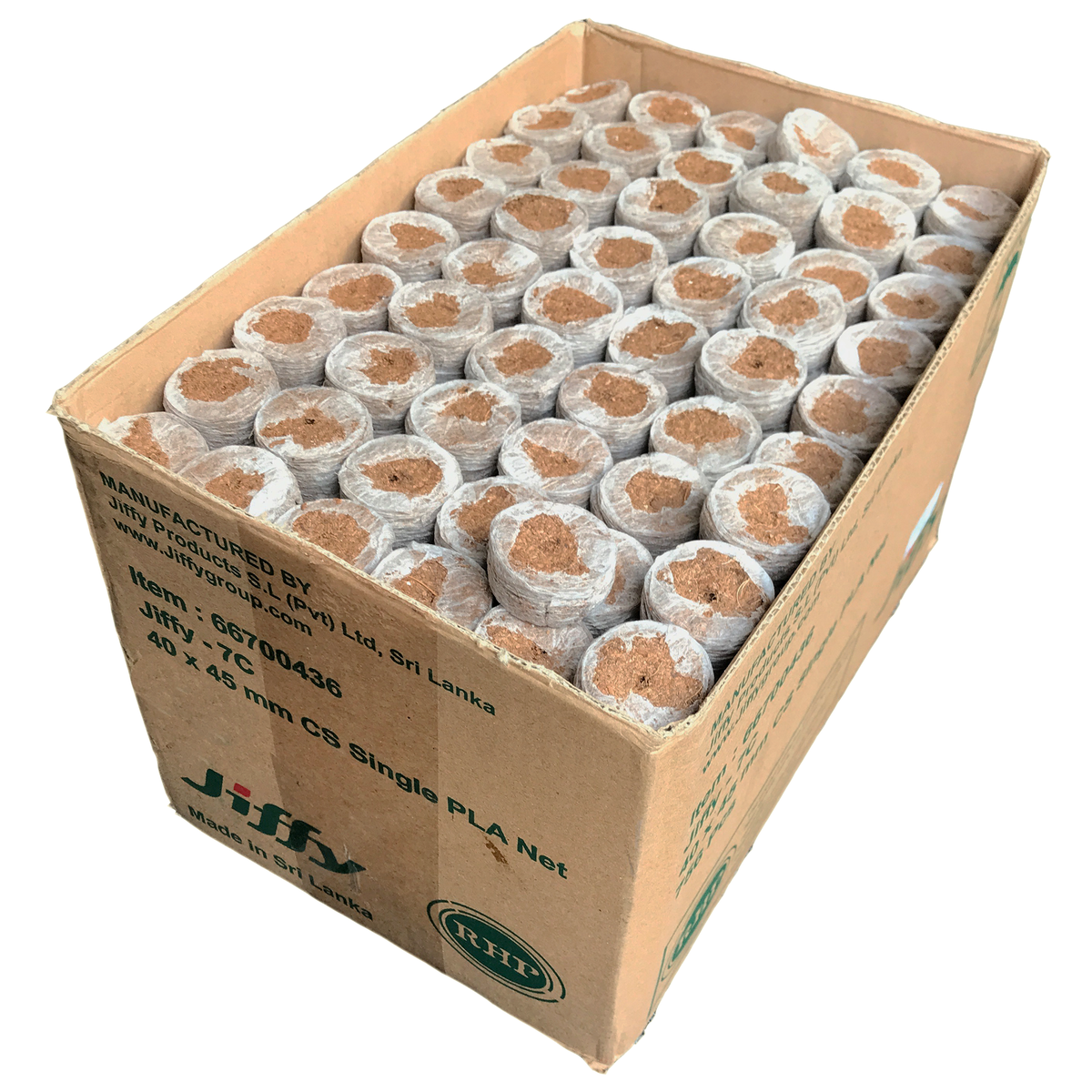 Jiffy 7C Seed Starter Pellet 40 x 45mm Propagation Plugs Box of 30