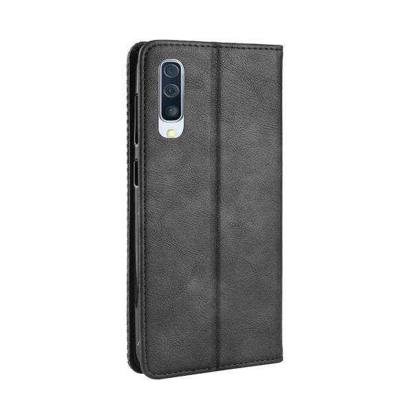 Magnetic Buckle Retro Patterned Leather Case Compatible With Samsung Galaxy S24 Plus