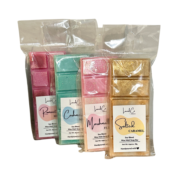 Soy Wax Melt Snap Bars - Sweet Scents Variety Box - 4 pcs - 160g