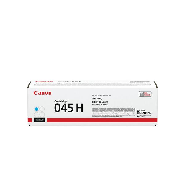 Canon 045H Original Cyan High Capacity Toner Cartridge