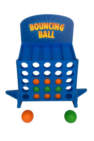 Bouncing Ball Connect Game - Action-Packed 4-in-a-Row Challenge