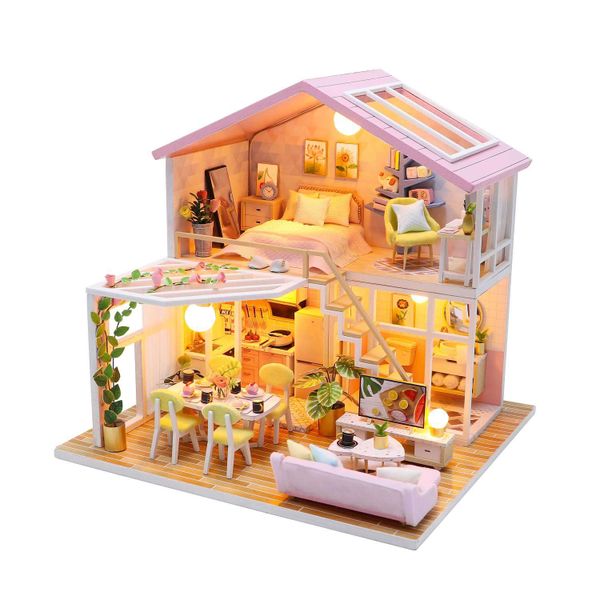 Pocohouze Sweet Time DIY Miniature House Kit