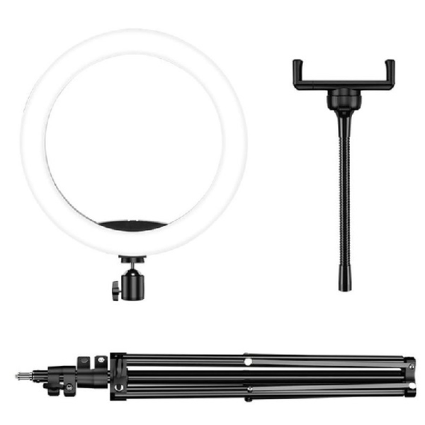 Wolulu 13 RGB Ring Light With 2.1m Tripod Stand - AS-32723, Remote Control