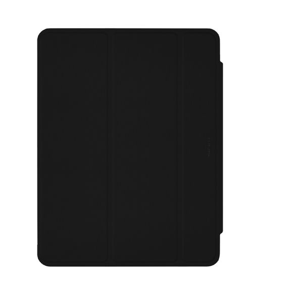 MACALLY Case and Stand for the Apple iPad 10.9" (10th Generation) - Black (with Magnetic Apple Pencil Holder) - 10th Generation