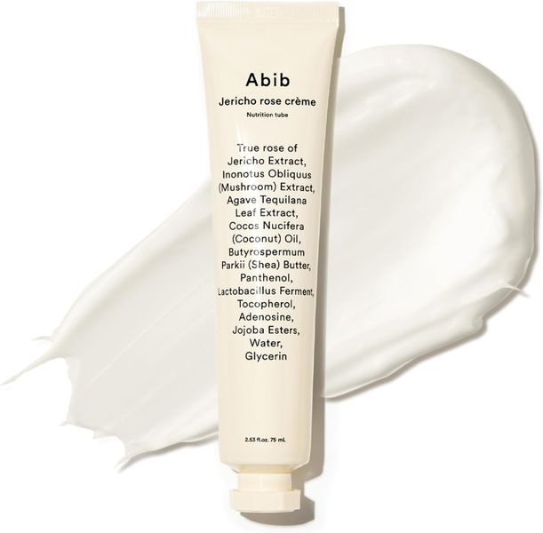 Abib Jericho Rose Crème Nutrition Tube 75ml - Deep Nourishing Moisturizer