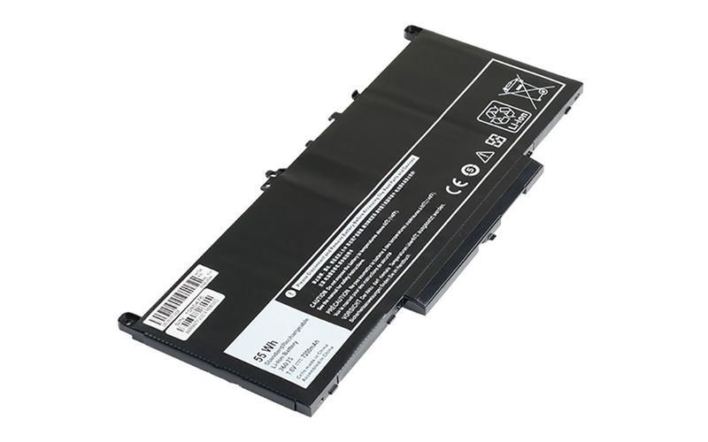 7.6V 55Wh Li-Poly Battery for Dell Latitude E7270 E7470-MC34Y,J60J5,0MC34Y