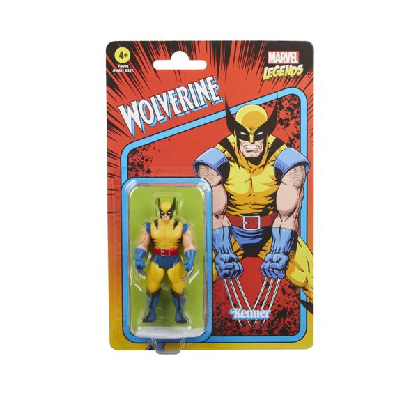 Marvel Legends Series Retro 375 Collection Wolverine Figure 3.75" - F6698