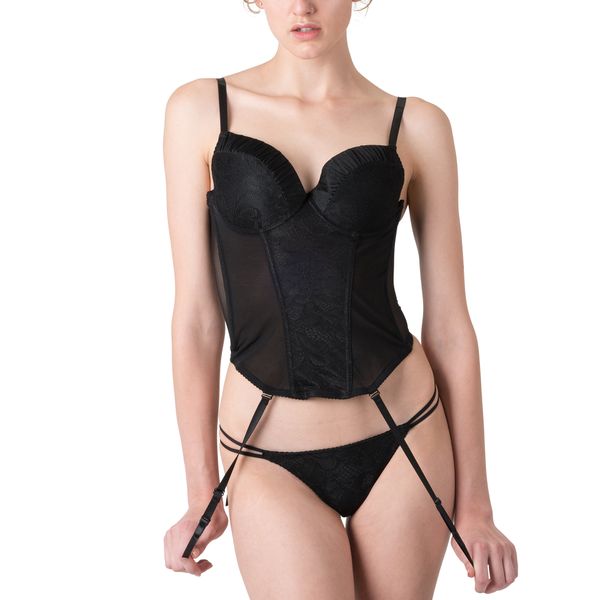 ULC Lace And Tulle Corset Set
