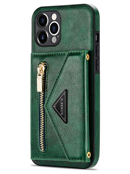 Cross Body Style Card Slot Wallet Case Compatible iPhone 12 Pro Max