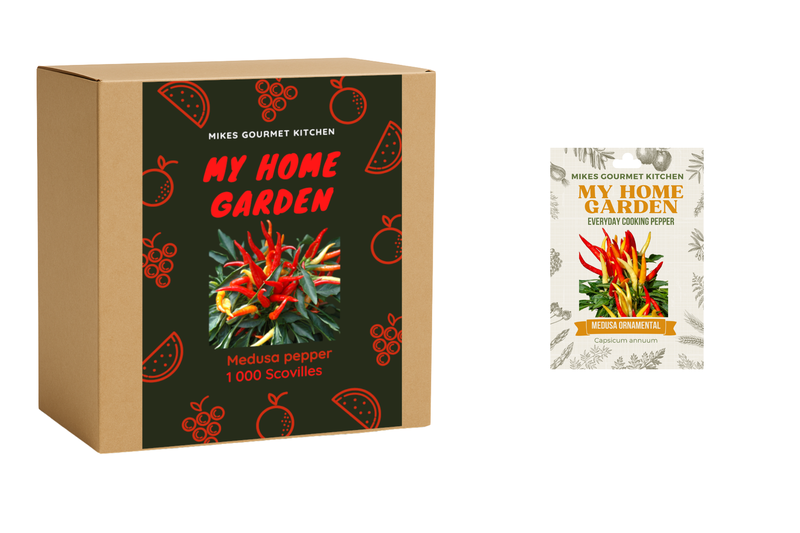 Chilli Grow Kit Complete - Medusa Ornamnetal pepper + Seed pack
