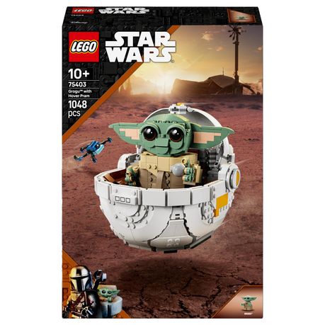 LEGO® Star Wars: The Mandalorian™ Grogu™ with Hover Pram, Buildable Figure 75403 Image