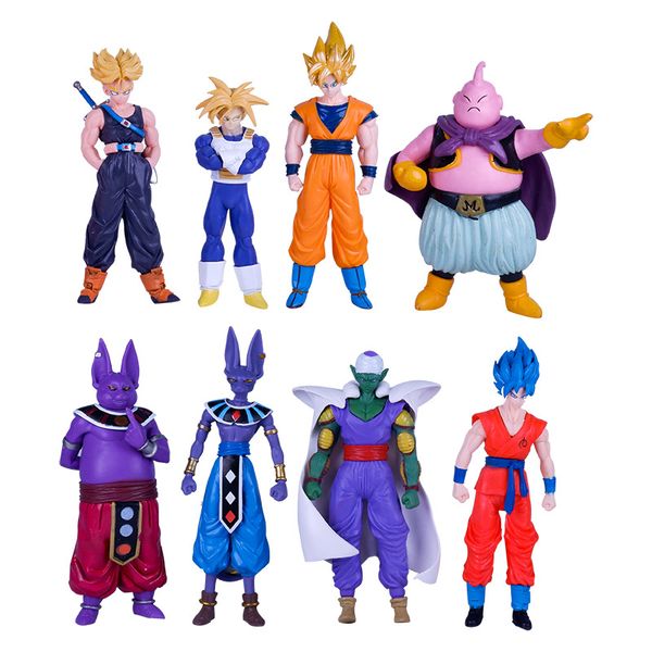 Dragon Ball Super Saiyan Goku Action Figure Set