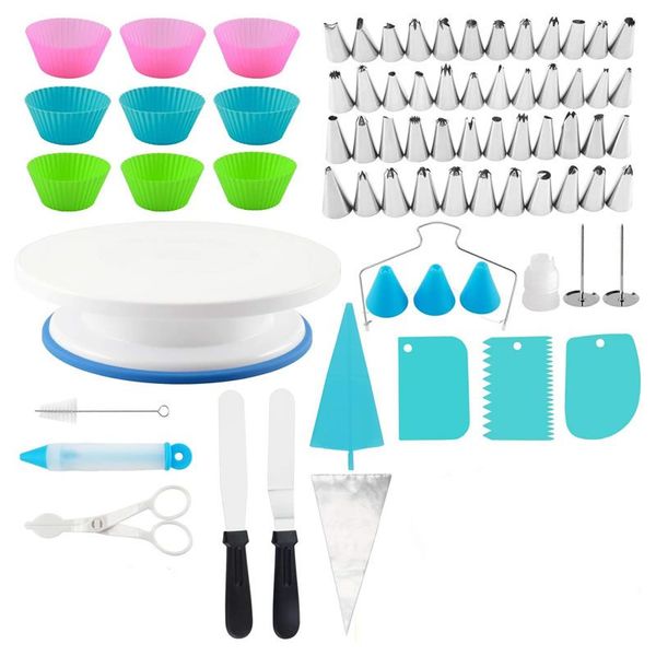 92-Piece Set Stainless Steel Cake Decoration Tools