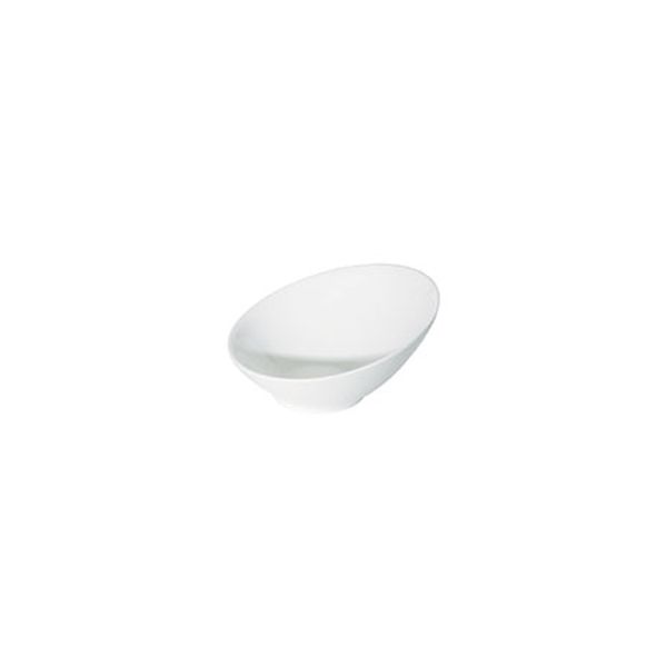 Fortis Accent White Slant Top Bowl 18cm 6 Pcs